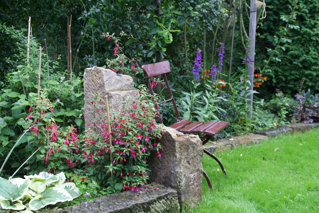 Sitzplatz im Garten