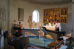 Bambusfest: Konzert in der Kirche, Konzert für Flöte und Marimba, Almut Unger - Flöte, Thomas Laukel - Marimba