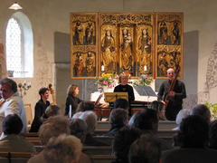 Konzert mit Silvia Kissig - Blockflöten, Ulrike Becker - Gambe, Gert Becker - Fagott, Christine Tschirge - Cembalo