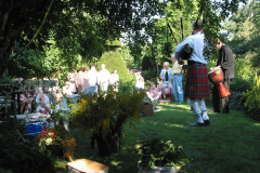 Bambusfest:
Konzert im Garten, Dudelsack und Trommeln mit Ronny Heide u.a.